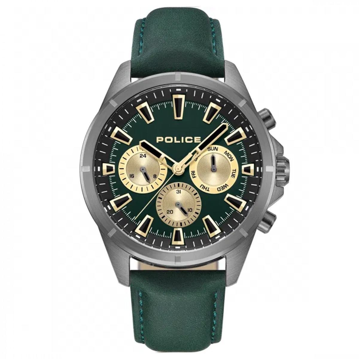 MONTRE POLICE HOMME M.FONCTION CUIR